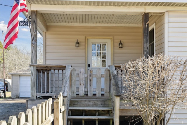 view of property entrance