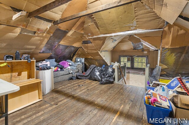 186 W 12th St, Holland, MI 49423 - view of attic