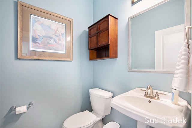 6735 Windflower Way, Norton Shores, MI 49444 - bathroom featuring toilet and a sink