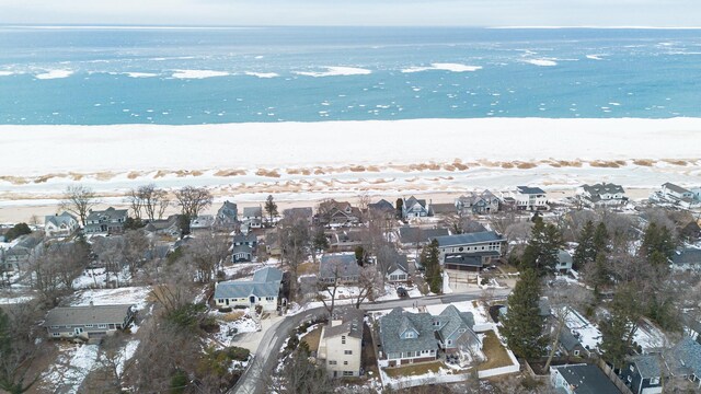 2019 Silvertip Ln, Long Beach, IN 46360 - drone / aerial view with a residential view