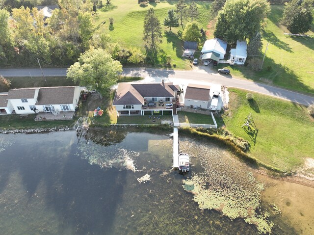 2772 S Wisner Ave, Fremont, MI 49412 - aerial view with a water view