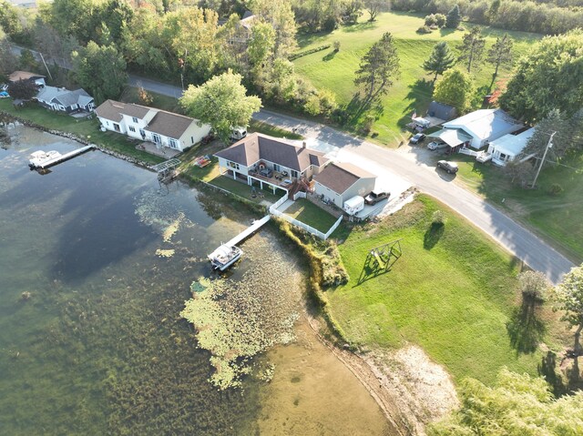 2772 S Wisner Ave, Fremont, MI 49412 - bird's eye view with a water view