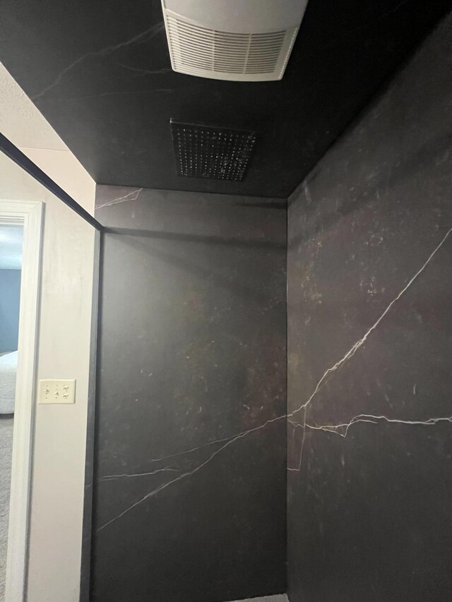 2772 S Wisner Ave, Fremont, MI 49412 - details with a shower and visible vents