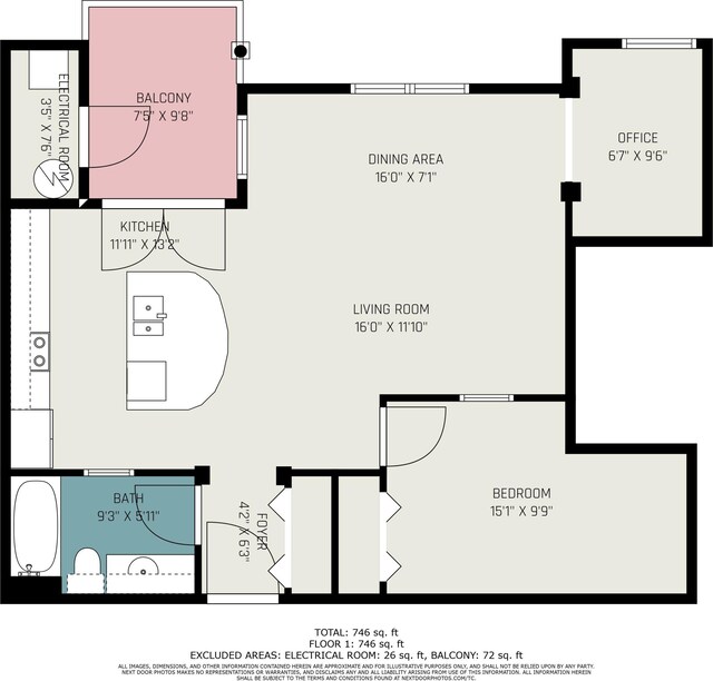 401 W Ludington Ave Unit 208, Ludington, MI 49431 - view of layout