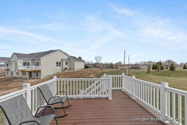 5560 Albright Ave SW Unit 67, Wyoming, MI 49418 - view of deck