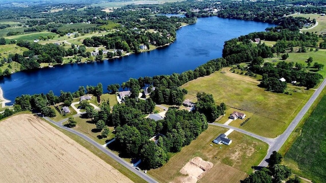 3935 W Destiny Dr, Hart, MI 49420 - drone / aerial view with a water view