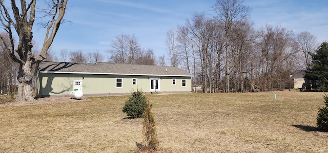 3935 W Destiny Dr, Hart, MI 49420 - back of property featuring a lawn