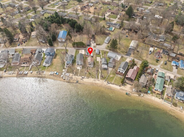 1169 Shady Shores Dr, Niles, MI 49120 - aerial view with a residential view and a water view