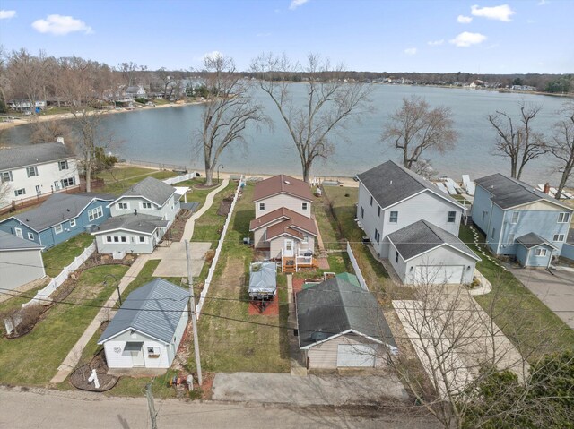 1169 Shady Shores Dr, Niles, MI 49120 - drone / aerial view with a residential view and a water view