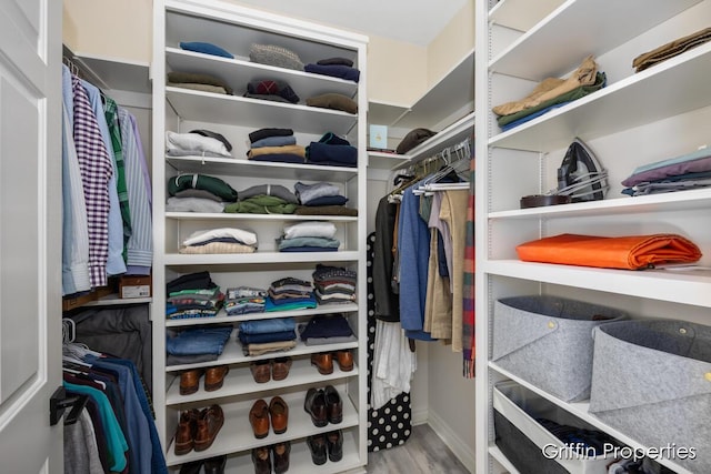 7834 Strawberry Ln NE, Belmont, MI 49306 - spacious closet with wood finished floors