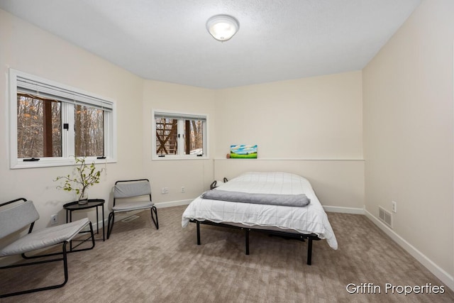 7834 Strawberry Ln NE, Belmont, MI 49306 - bedroom with visible vents, baseboards, and carpet floors