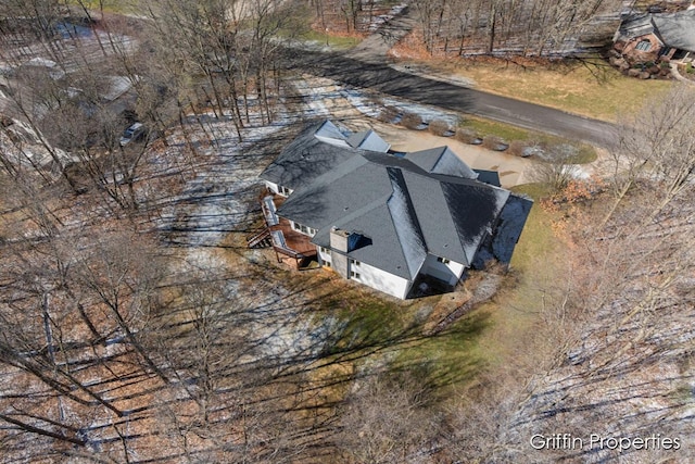 7834 Strawberry Ln NE, Belmont, MI 49306 - birds eye view of property