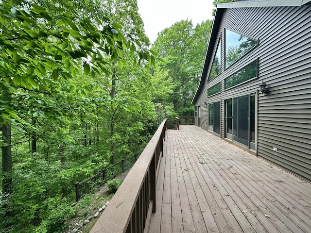 8440 S Felch Ave, Newaygo, MI 49337 - view of deck