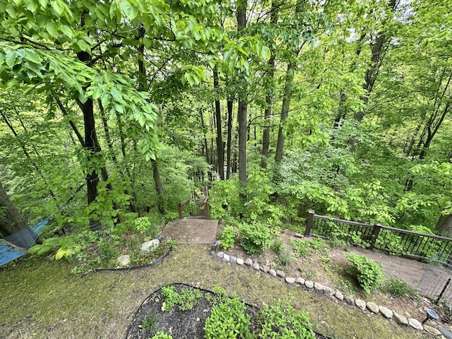 8440 S Felch Ave, Newaygo, MI 49337 - view of yard featuring a view of trees