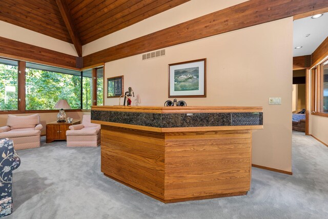 4923 Hickory Hill Rd, Ann Arbor, MI 48105 - welcome area with indoor bar and visible vents