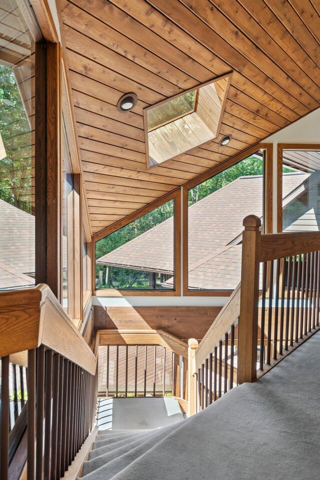 4923 Hickory Hill Rd, Ann Arbor, MI 48105 - view of wooden deck