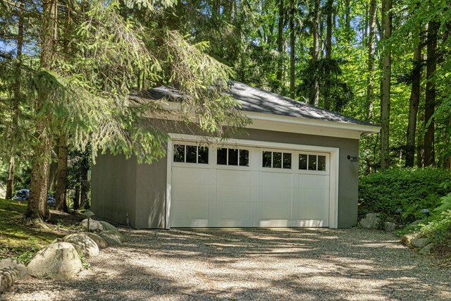 5716 E 1000 N, La Porte, IN 46350 - view of detached garage
