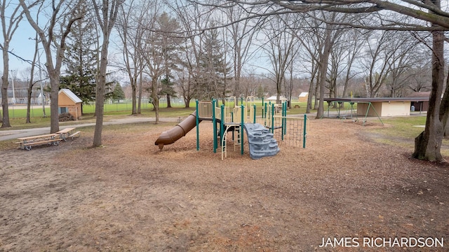 view of community playground
