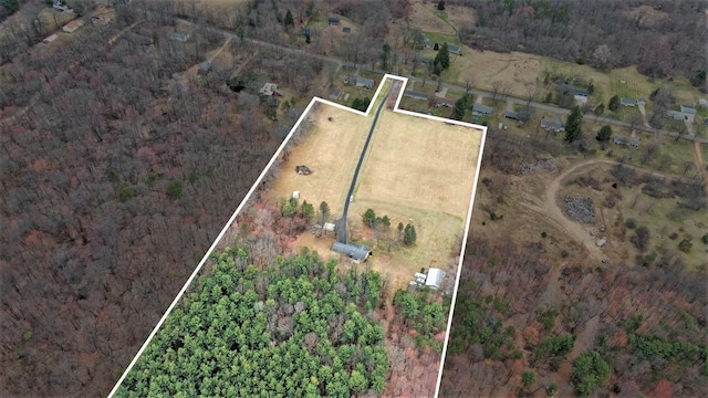 view of property location with property parcel outlined