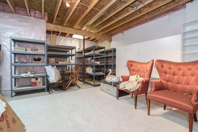 view of living area