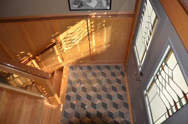 view of staircase