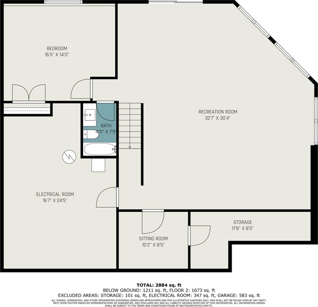 5091 E High Tower Lake Rd, Hesperia, MI 49421 - plan