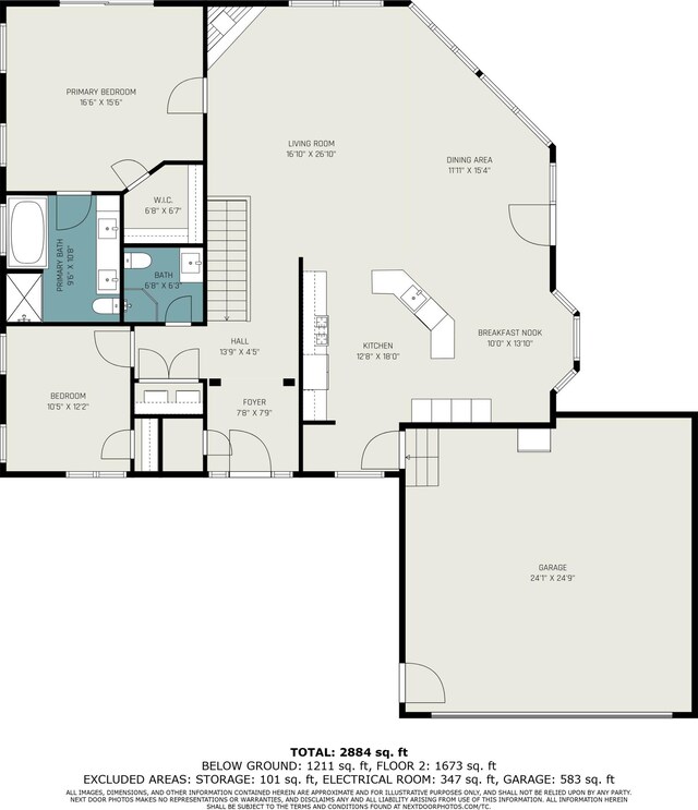 5091 E High Tower Lake Rd, Hesperia, MI 49421 - floor plan