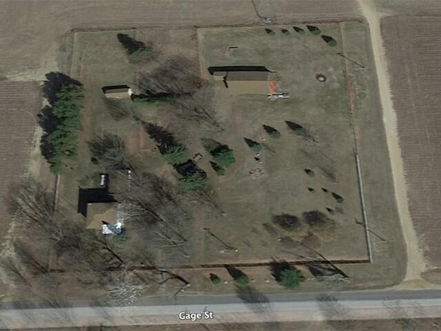 25544 Gage St, Dowagiac, MI 49047 - aerial view of property's location