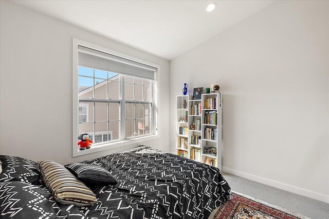 2824 Ridington Rd, Ann Arbor, MI 48105 - bedroom featuring baseboards, carpet flooring, and recessed lighting