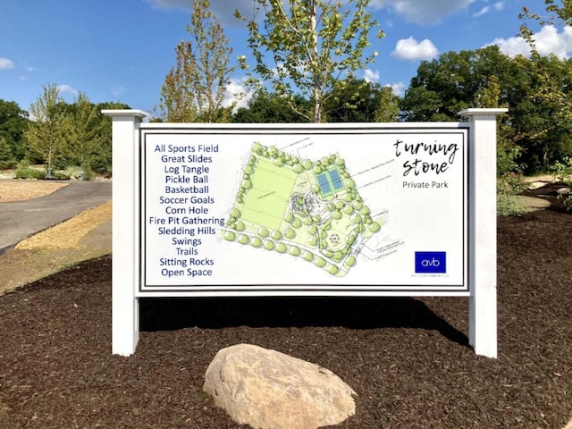 8114 Turning Stone, Kalamazoo, MI 49009 - view of community sign