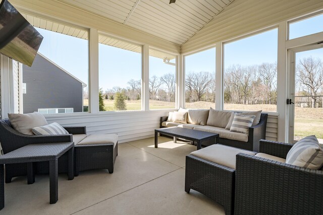 8114 Turning Stone, Kalamazoo, MI 49009 - sunroom / solarium with outdoor lounge area and plenty of natural light