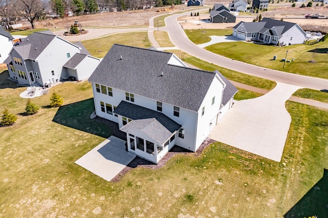 8114 Turning Stone, Kalamazoo, MI 49009 - drone / aerial view featuring a residential view