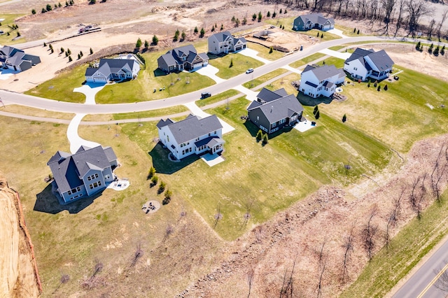 8114 Turning Stone, Kalamazoo, MI 49009 - bird's eye view with a residential view
