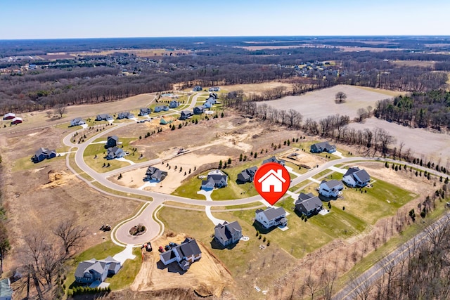 8114 Turning Stone, Kalamazoo, MI 49009 - aerial view