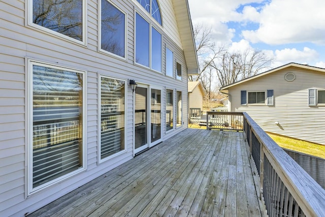 11262 Lemott Cir, Jerome, MI 49249 - view of deck