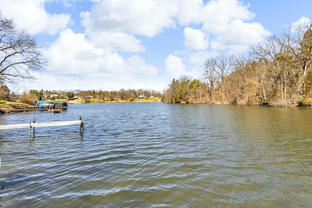 11262 Lemott Cir, Jerome, MI 49249 - dock area featuring a water view