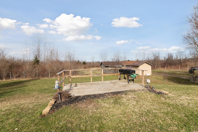 19372 M 140, South Haven, MI 49090 - view of yard featuring an outdoor structure