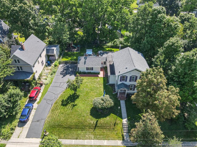 320 N Division St, Marshall, MI 49068 - bird's eye view