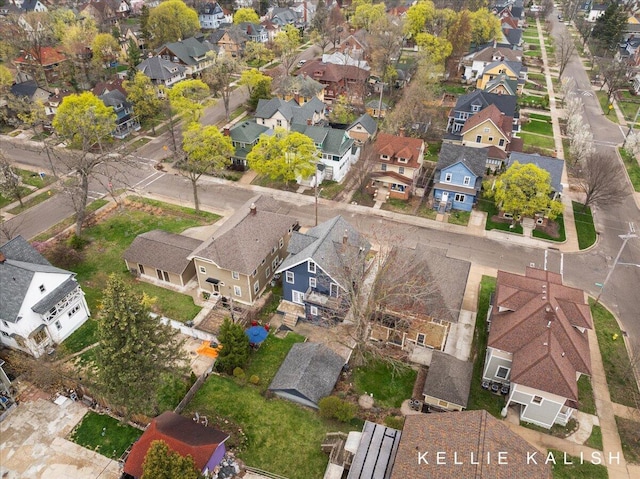 548 Pleasant St SE, Grand Rapids, MI 49503 - aerial view of property's location featuring nearby suburban area