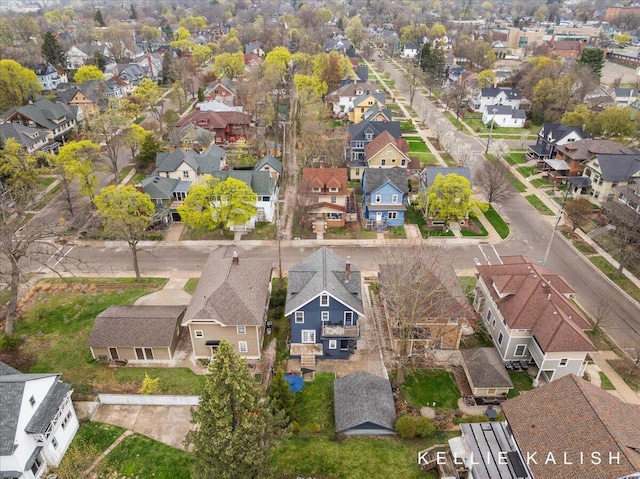 548 Pleasant St SE, Grand Rapids, MI 49503 - aerial view of residential area