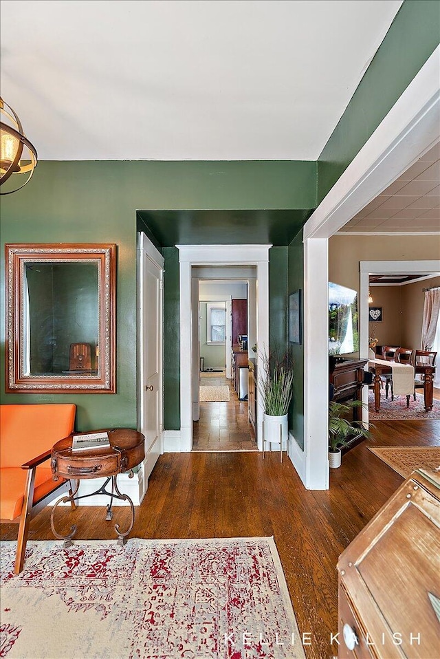 548 Pleasant St SE, Grand Rapids, MI 49503 - entryway with wood finished floors