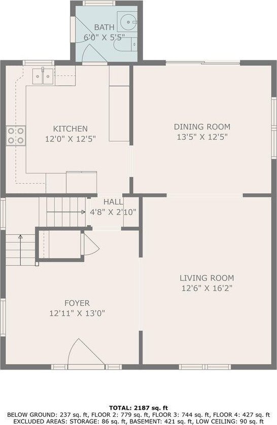 548 Pleasant St SE, Grand Rapids, MI 49503 - view of property floor plan