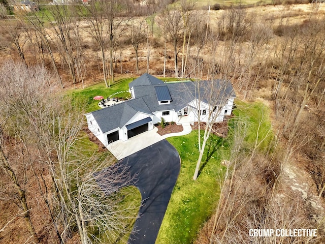 aerial view