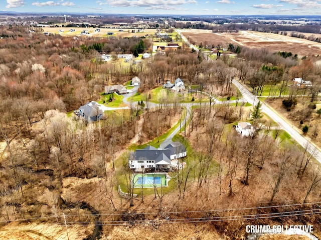 drone / aerial view