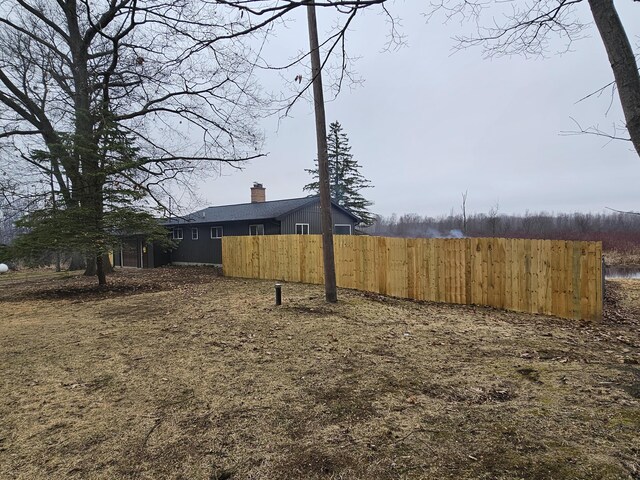 6162 Fuller Rd, Greenville, MI 48838 - view of yard featuring fence