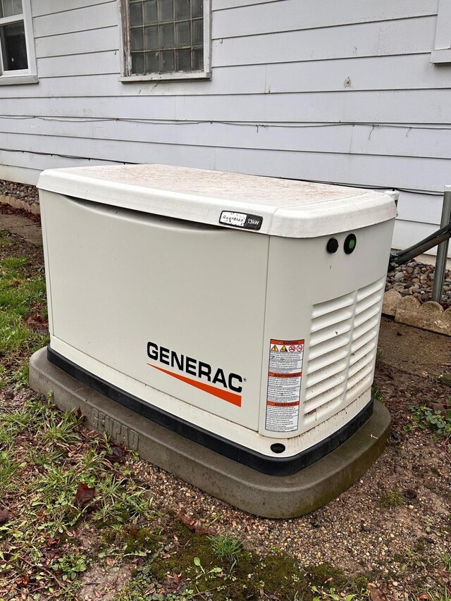 exterior details featuring a power unit