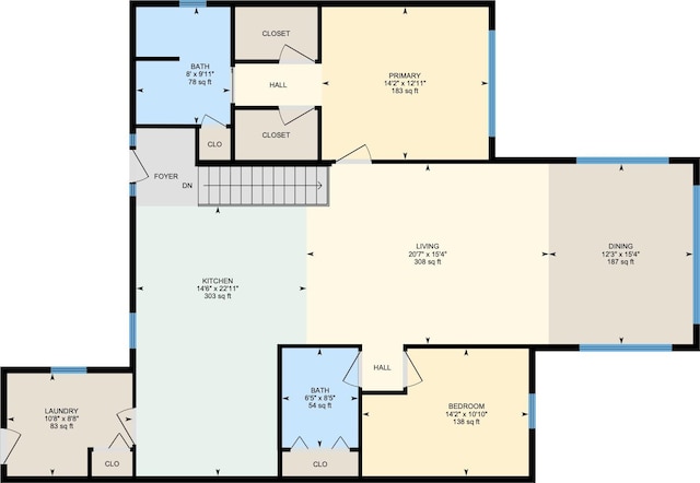 4274 Evergreen Rd Unit 14, Adrian, MI 49221 - plan