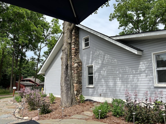 view of side of home