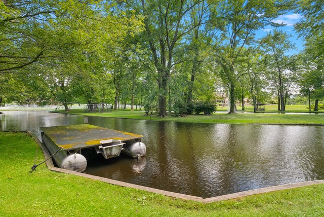 6130 Eidson Rd, Saint Joseph, MI 49085 - water view featuring a tree filled landscape