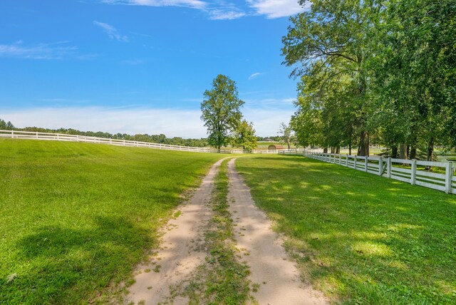 6130 Eidson Rd, Saint Joseph, MI 49085 - view of dirt / gravel road featuring a view of rural / pastoral area